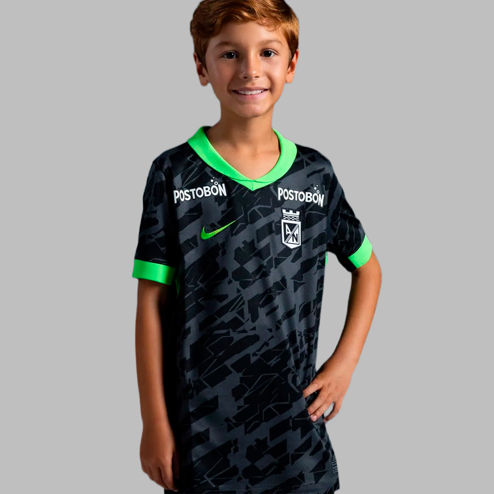 Camiseta Nike Kids Tercera Atletico Nacional 2026