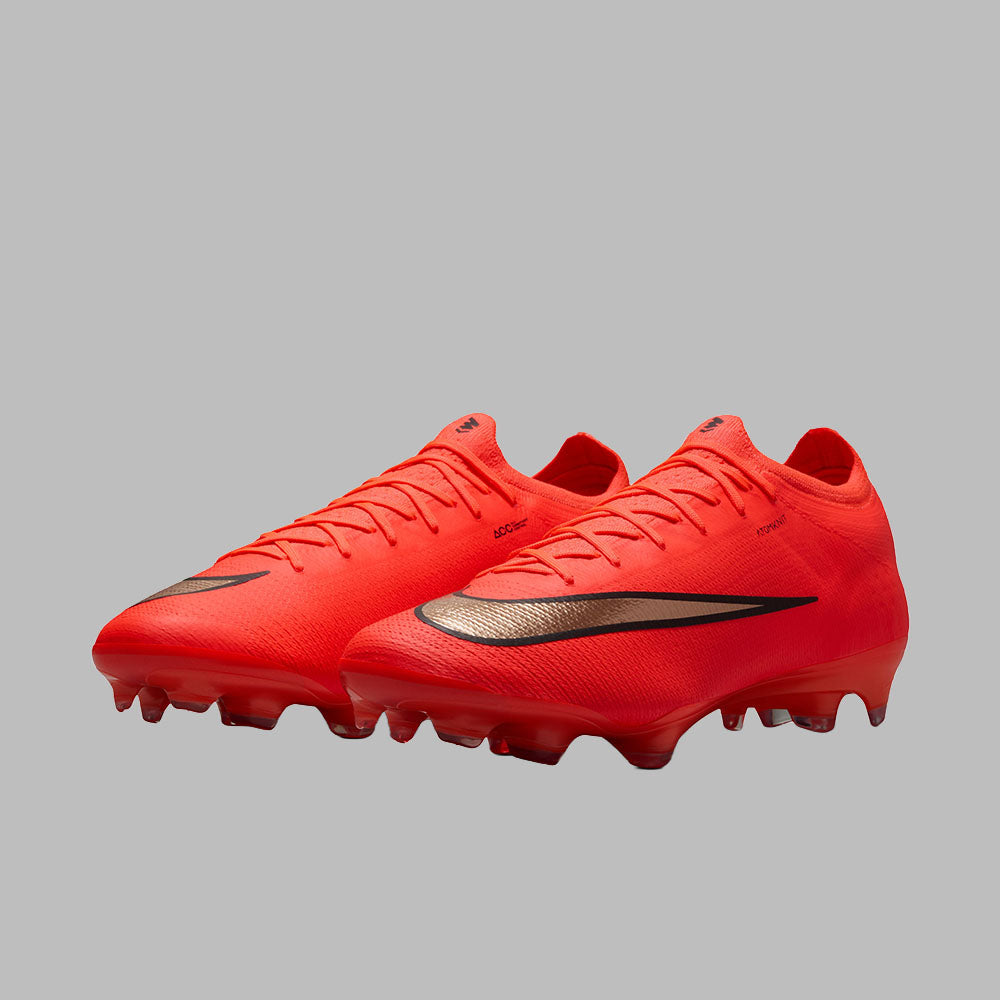 Guayos Nike Hombre Mercurial Vapor 17 Elite FG - Rojo - Negro - Fútbol | Terreno Firme