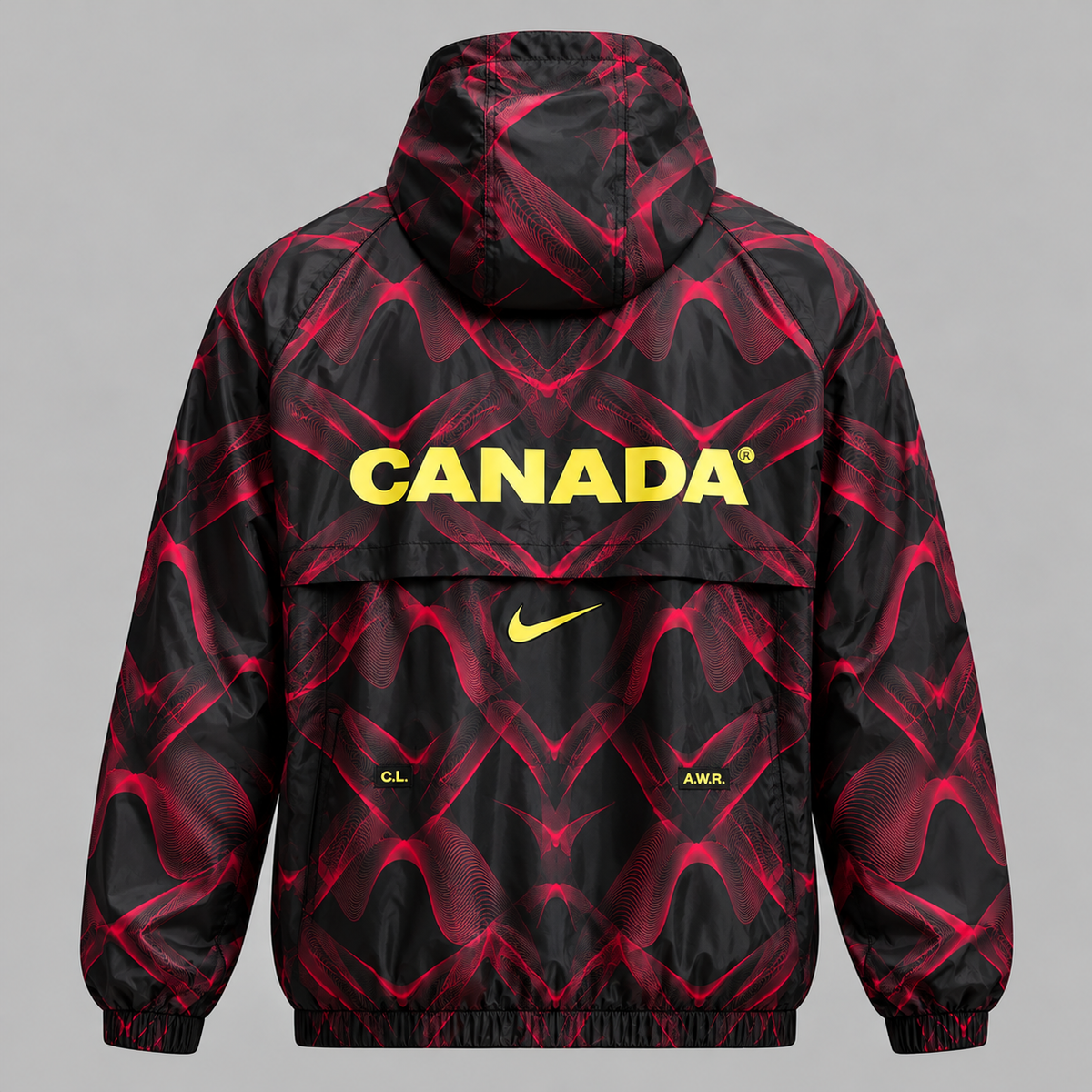 Chaqueta Nike Hombre Nocta x Canadá Anthem 2026 - Negro - Rojo - Fútbol | Uso casual y entrenamiento