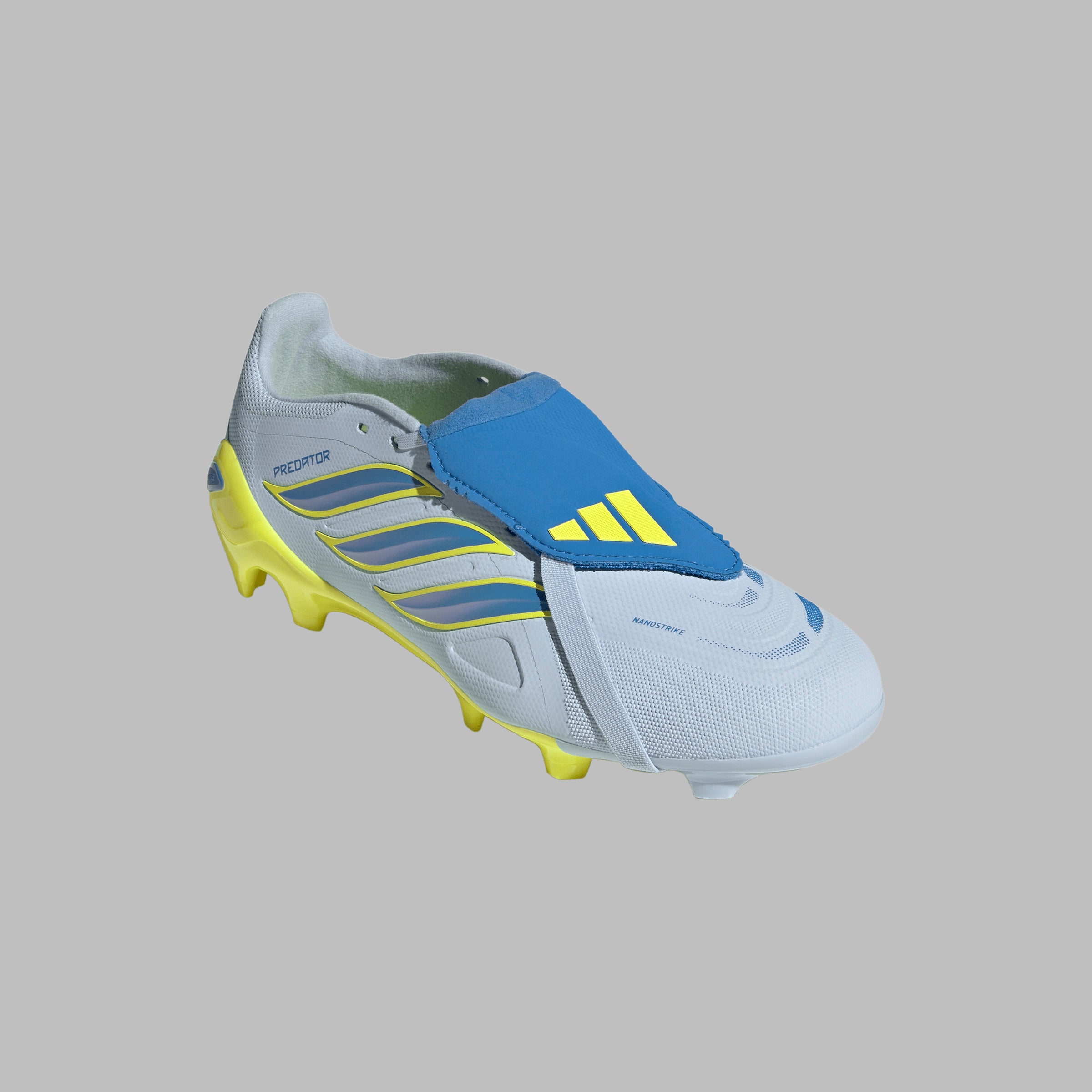 Guayos adidas Hombre Predator League Lengüeta Plegable FG - Azul