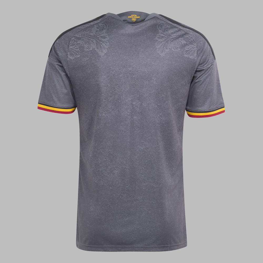 Camiseta adidas Hombre Tercera AS Roma 26/27 - Gris - Fútbol | Uso casual y entrenamiento