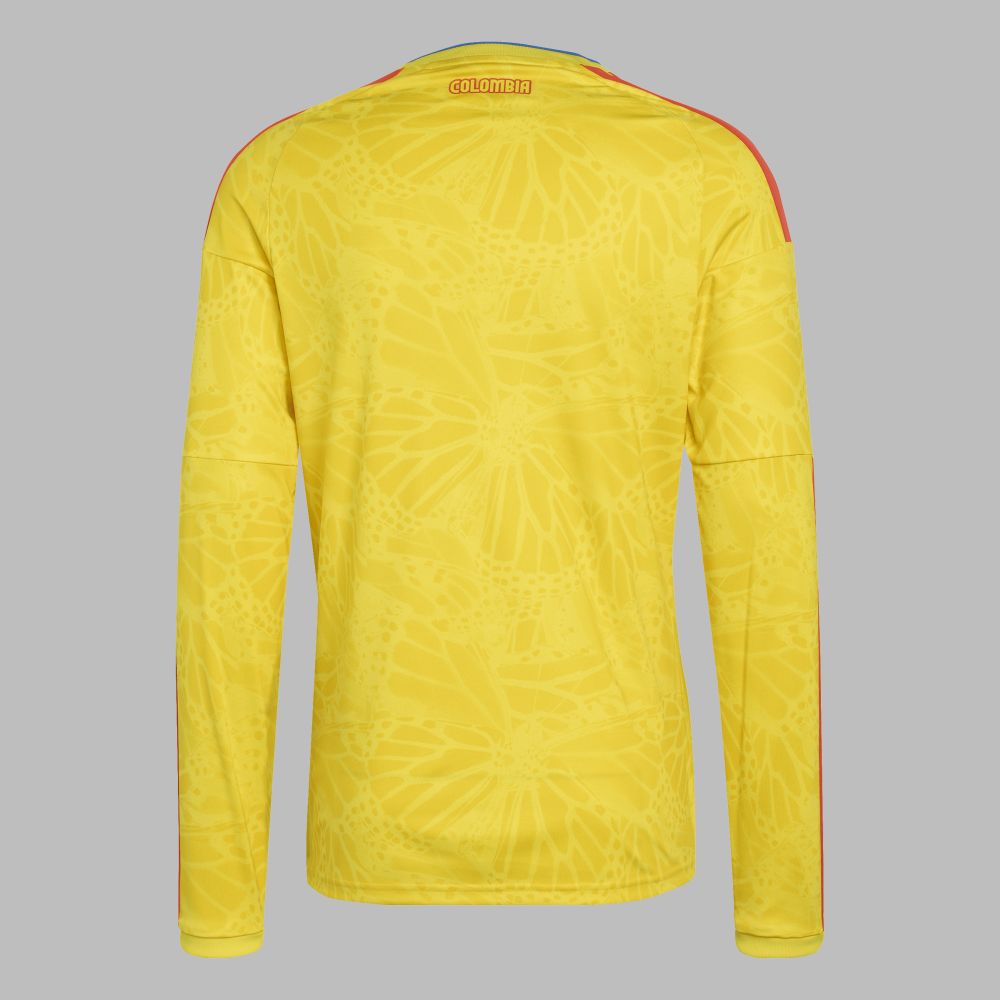 Camiseta adidas hombre Selección Colombia 2026 Manga Larga - Amarilla