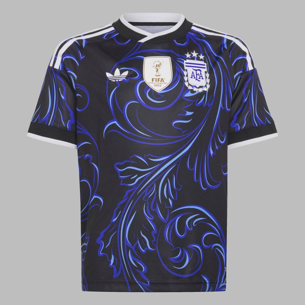 Camiseta adidas Niños Visitante Selección Argentina 26 - Negro