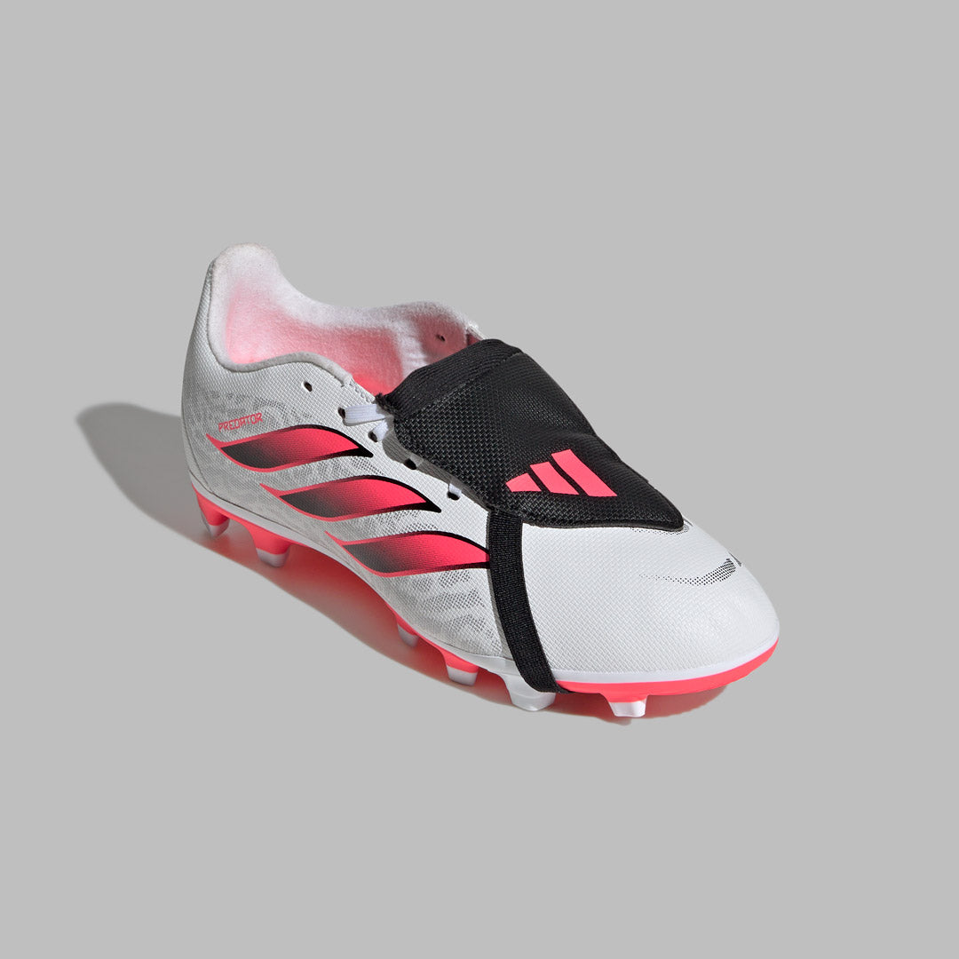 Guayos adidas Kids Predator Club Lengüeta Plegable - Blanco
