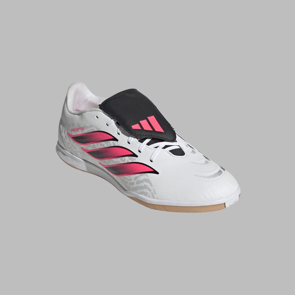Tenis Adidas Performance Hombre Predator Club Sala Indoor Lengüeta Plegable - Blanco - Fútbol | Uso casual y entrenamiento