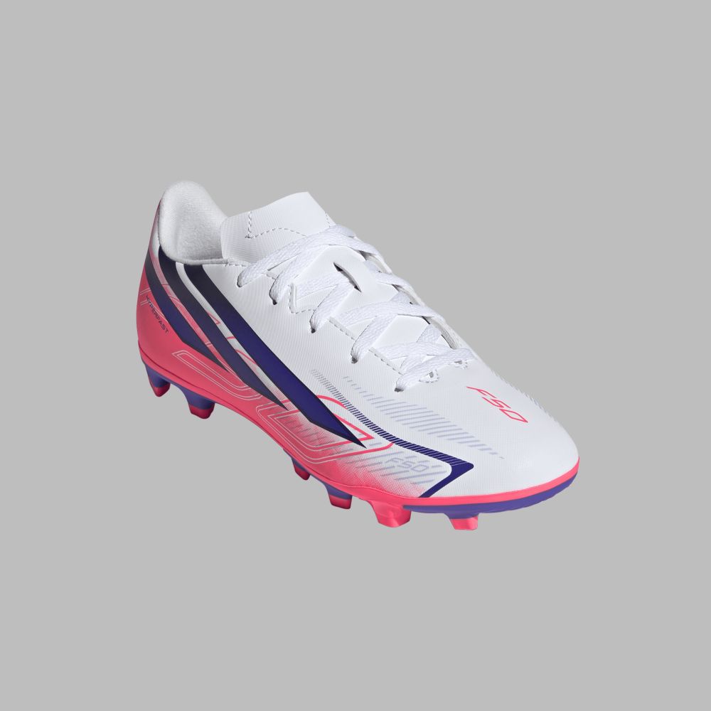 Guayos adidas Kids F50 Hyperfast Club - Blanco