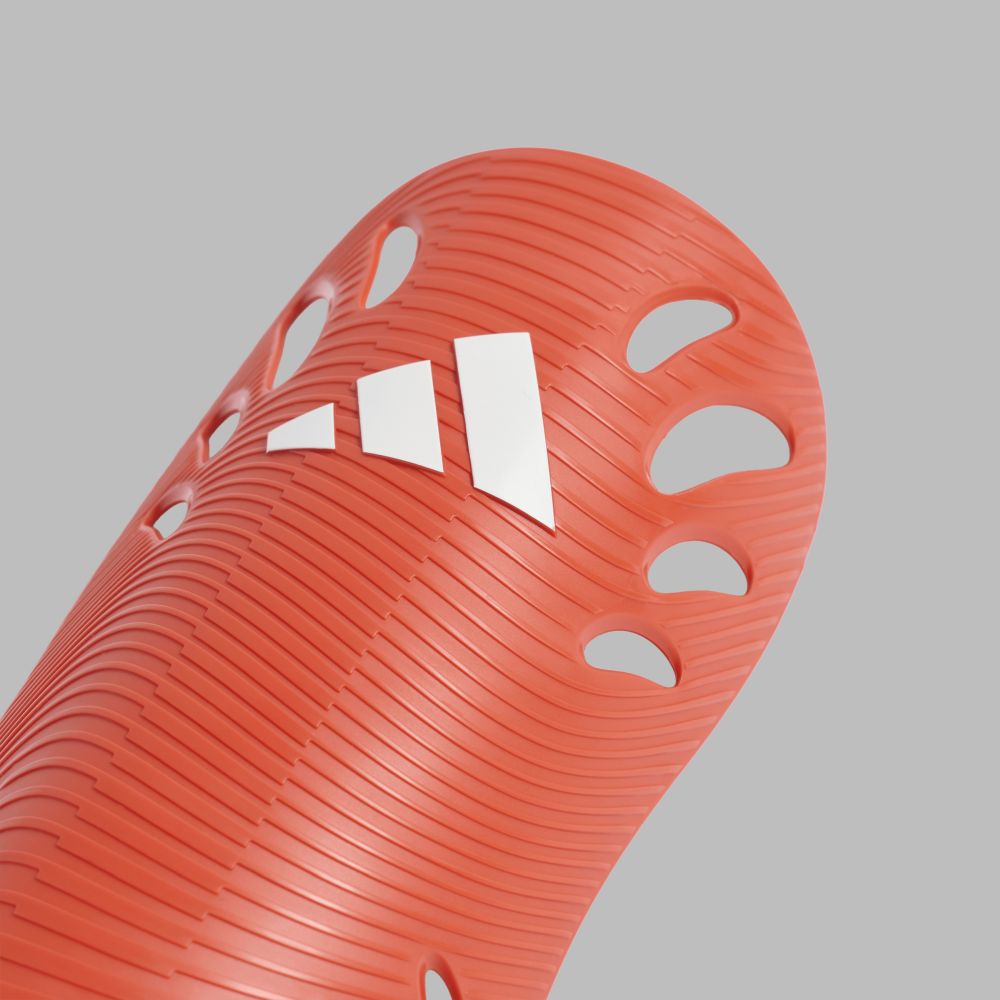 Canilleras Adidas Performance Hombre adiFlex - Naranja - Fútbol | Protección en cancha