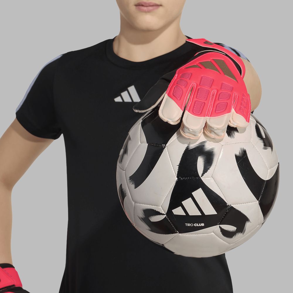 Guantes Adidas Performance Niño de Arquero Predator Training - Rosado - Fútbol | Arquería