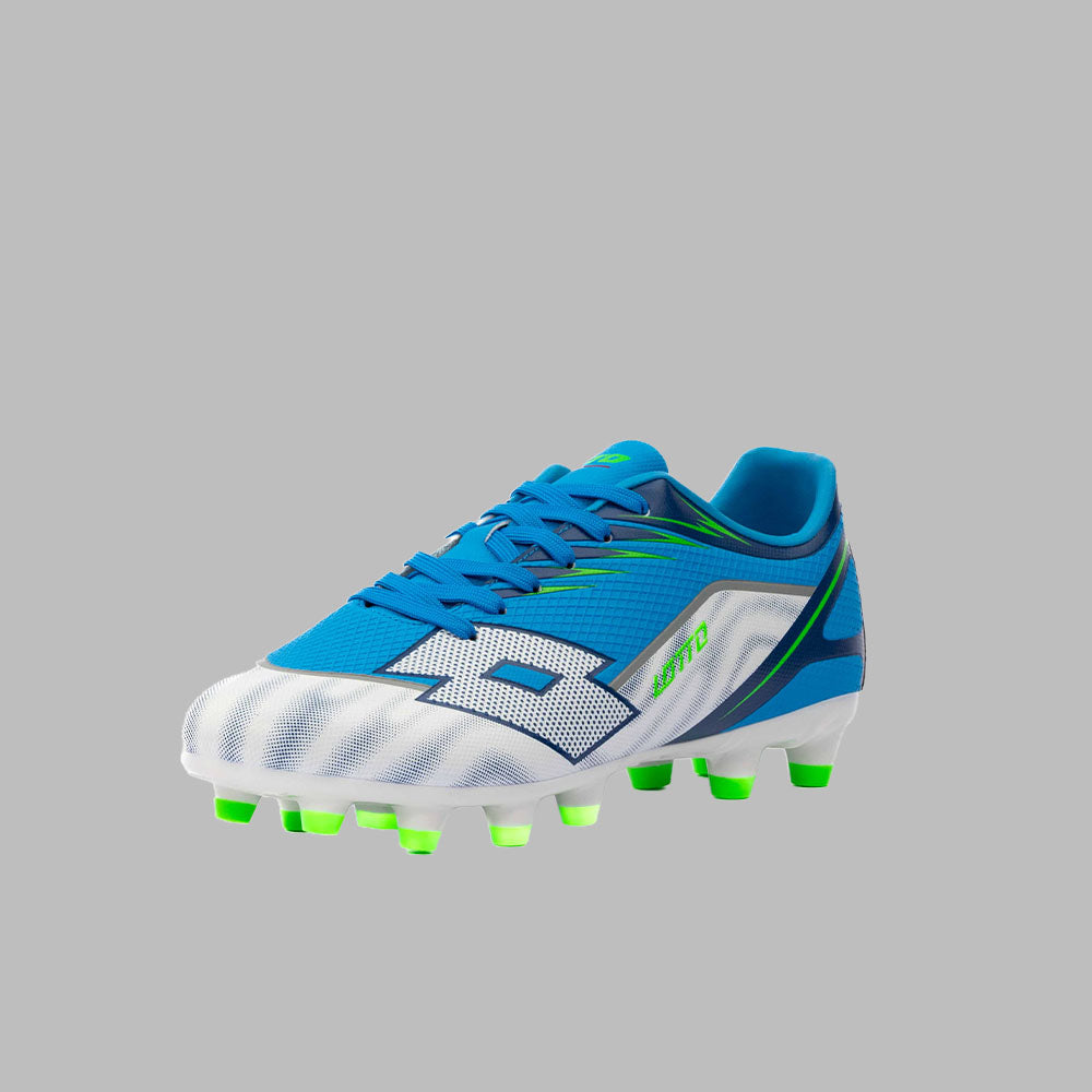 Guayos Lotto Hombre Impact TPU - Azul - Fútbol | Terreno Firme