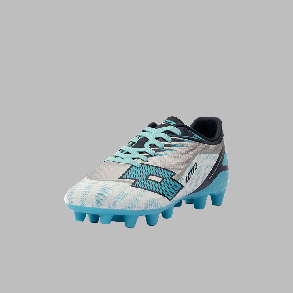Guayos Lotto Hombre Impact TPU - Plateado - Fútbol | Terreno Firme