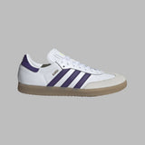 Tenis adidas Hombre Samba Messi IN - Blanco-Purpura