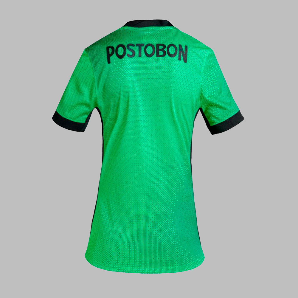 Camiseta Nike Mujer Atlético Nacional 2025-Verde-Negro