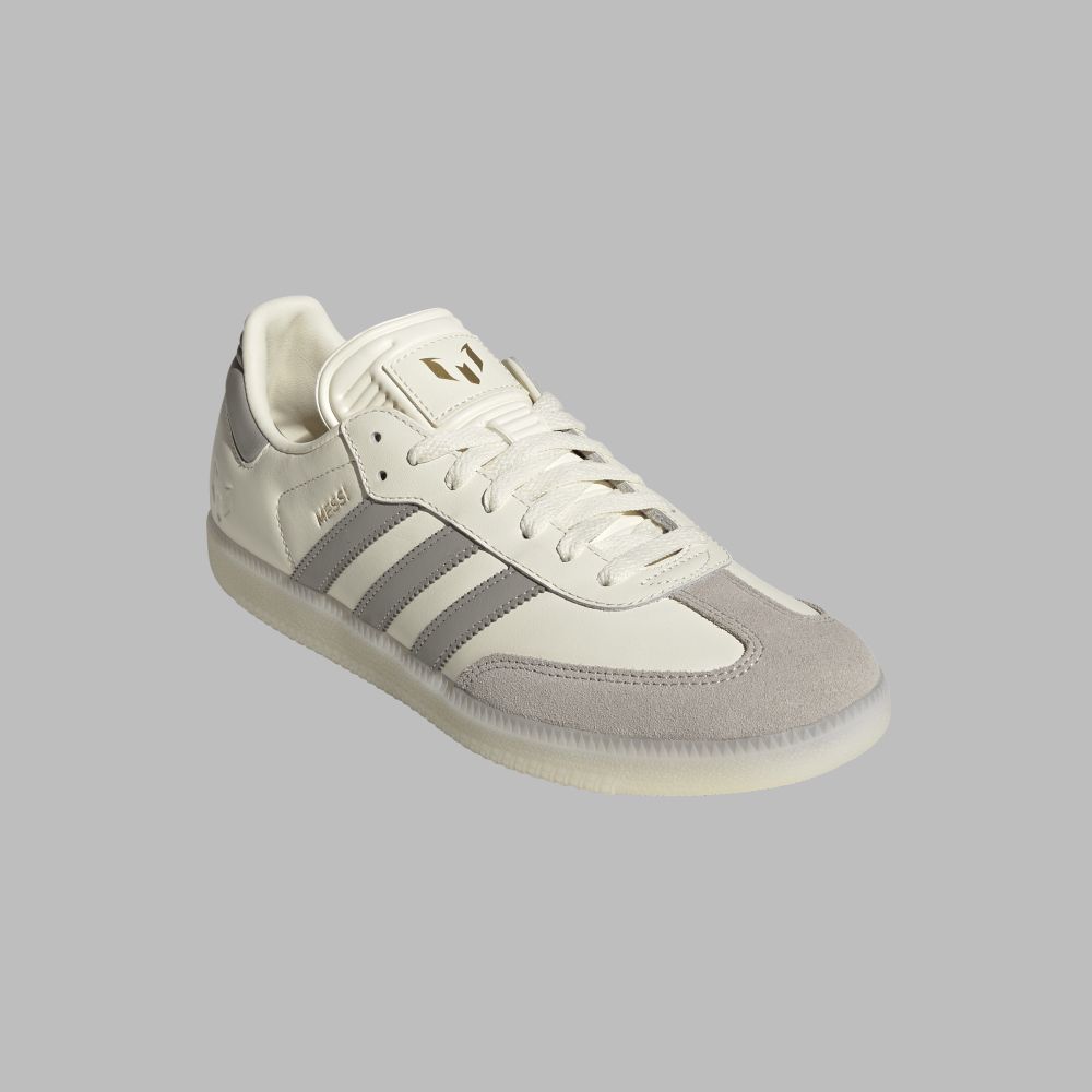 Tenis adidas Hombre  samba Lionel Messi - Beige-Gris