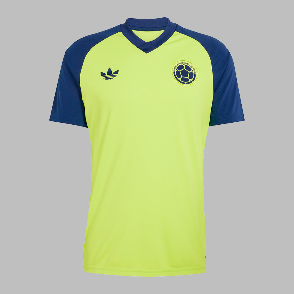 Camiseta adidas Hombre Visitante Prepartido Selección Colombia 26 - Amarillo