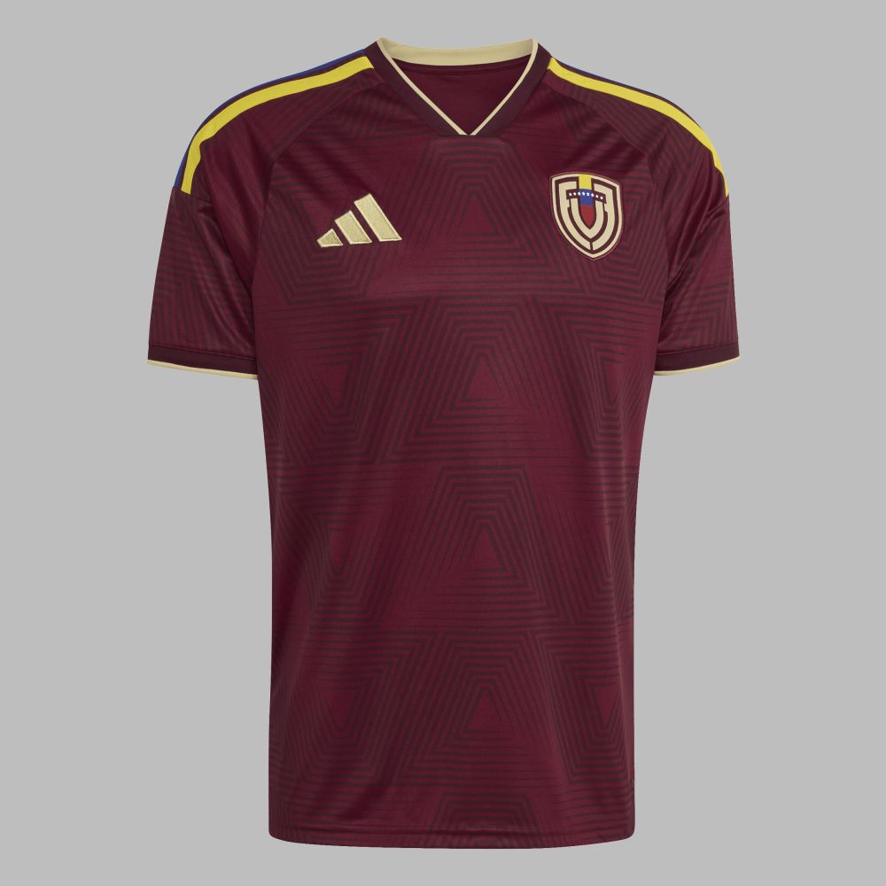 Camiseta adidas Hombre Local Venezuela 26 - Rojo