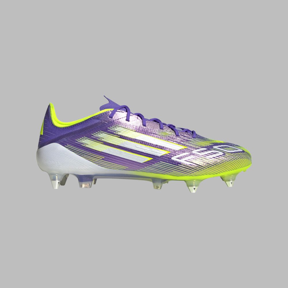 Guayos adidas Hombre F50 Elite SG - Morado/Verde