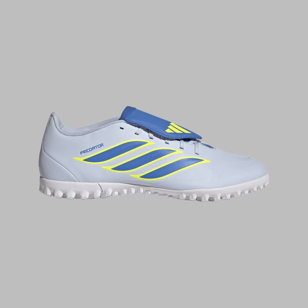 Torretin adidas Hombre Predator Club Lengüeta Plegable Pasto Sintético - Azul