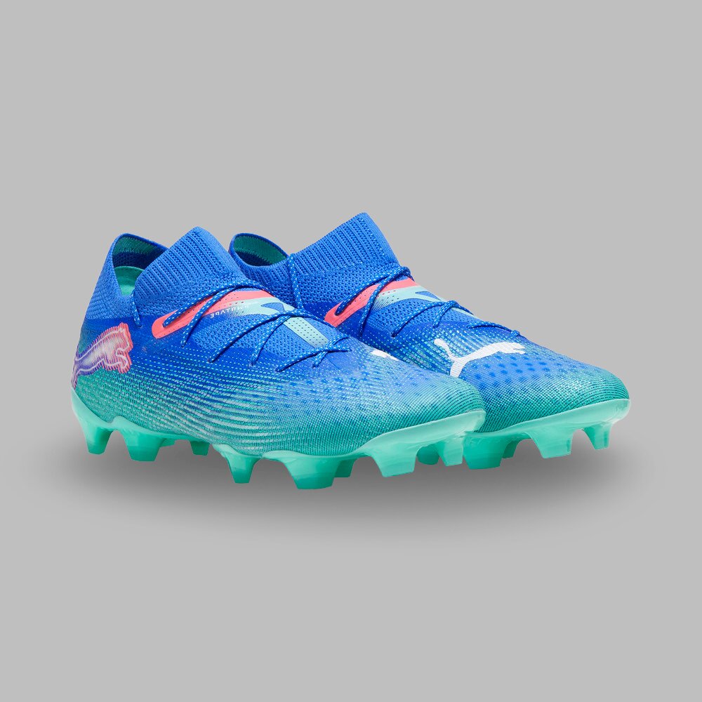 Guayos Puma Hombre Future 7 Ultimate FG/AG - Azul/verde