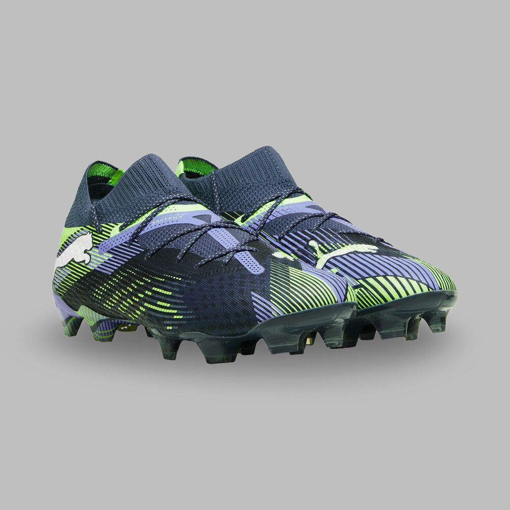 Guayos Puma Hombre Future 7 Ultimate FG/Ag- Negro-verde