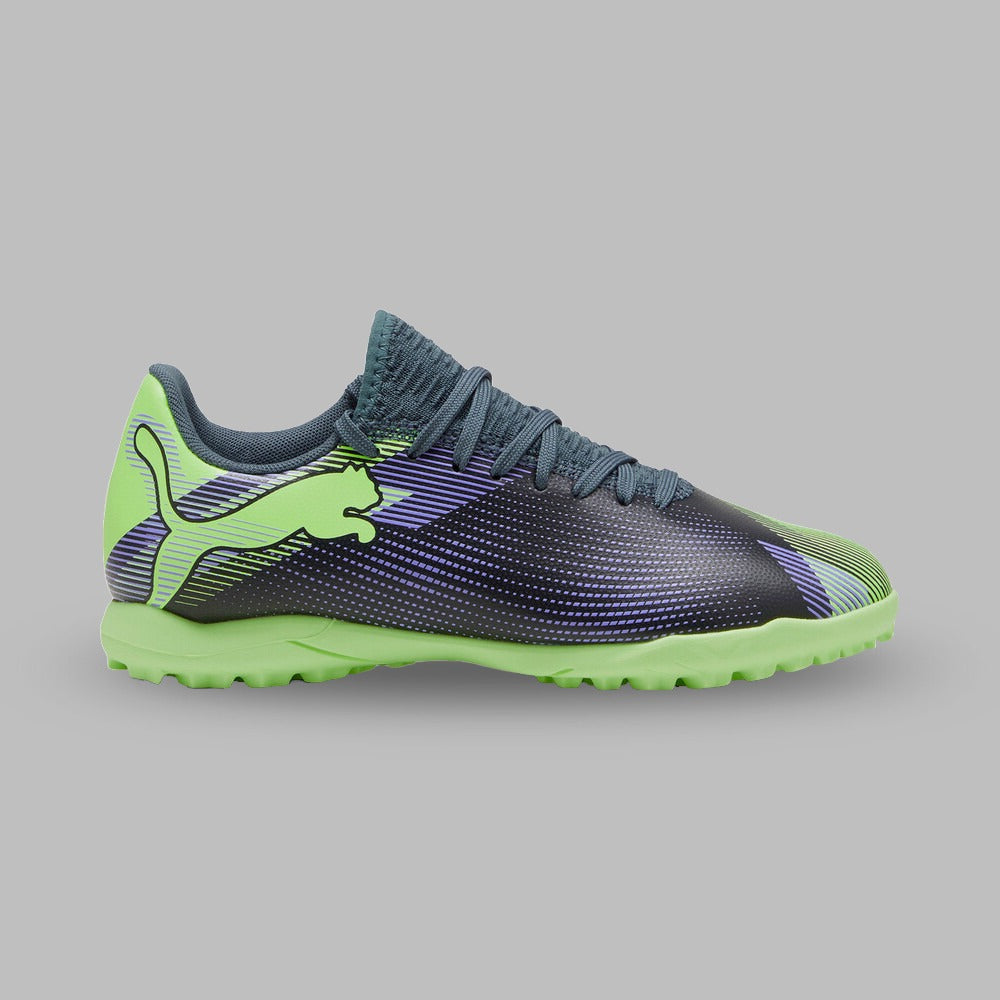 Torretin Puma Kids Future 7 Play TF- Negro-verde
