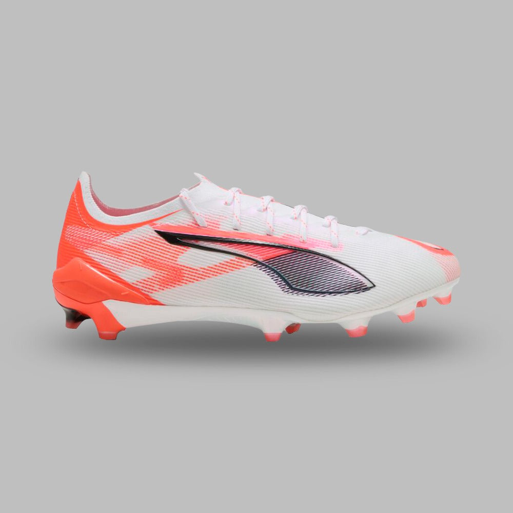 Guayos Puma Hombre Ultra 5 Ultimate FG - Blanco-Rojo