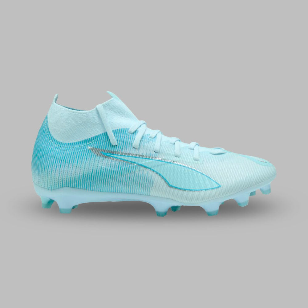 Guayos Puma Mujer Ultra 5 Match+ Light Up FG/AG Azul