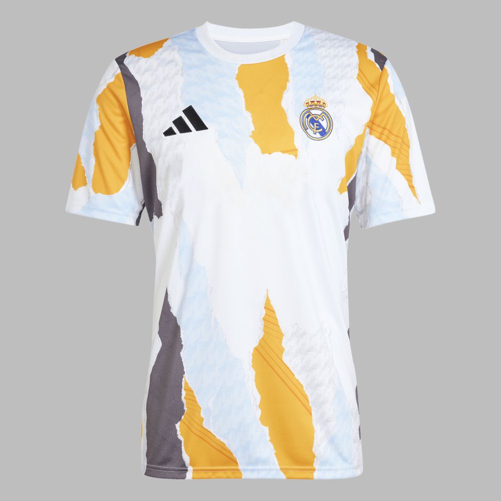 Camiseta adidas Hombre Real Madrid 24 PreMatch Jersey-Blanco