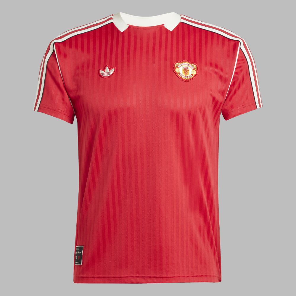 Camiseta adidas Unisex Perform. Manchester U. Icon -  Rojo