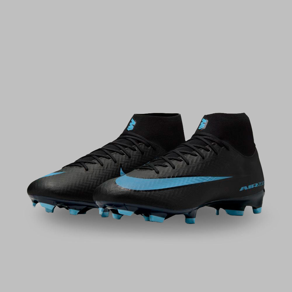Guayos Nike Hombre Superfly 10 Academy MG- Negro - Azul