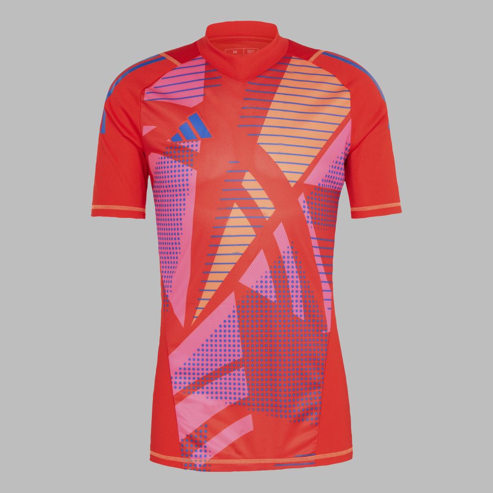 Camiseta adidas Hombre T24 P GK Jsy - Rojo-Multicolor