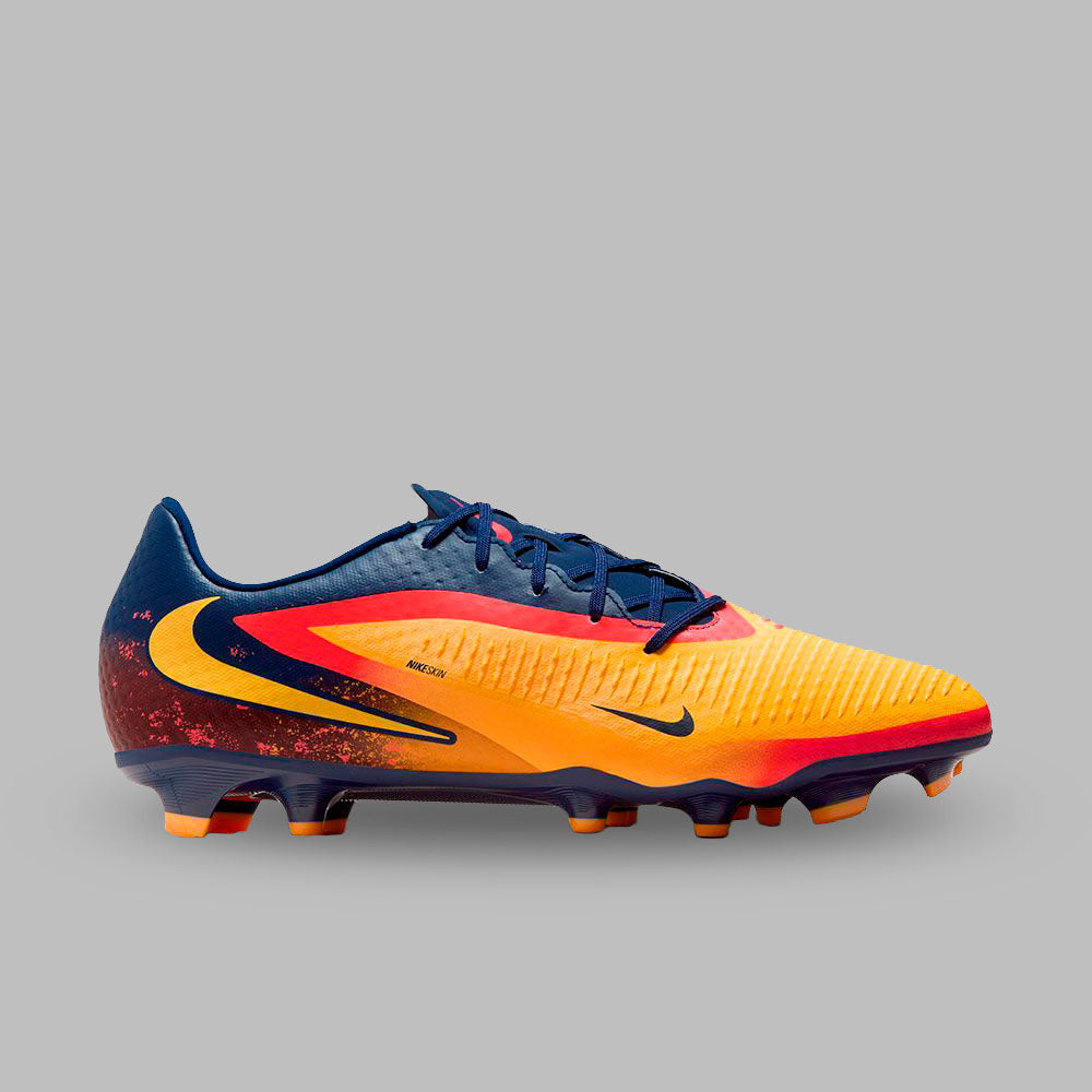Guayos Nike Hombre Phantom 6 Low Academy "Haaland" MG - Amarillo