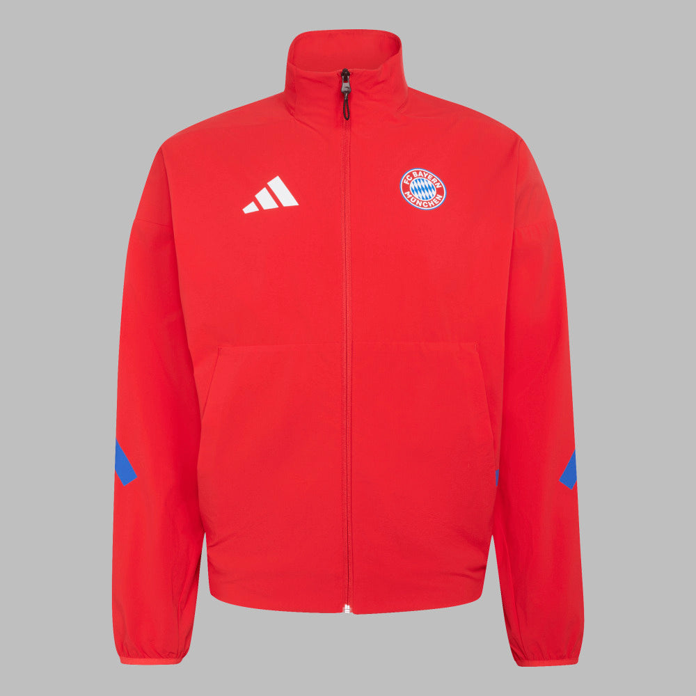 Chaqueta adidas Hombre FC Bayern Anthem - Rojo