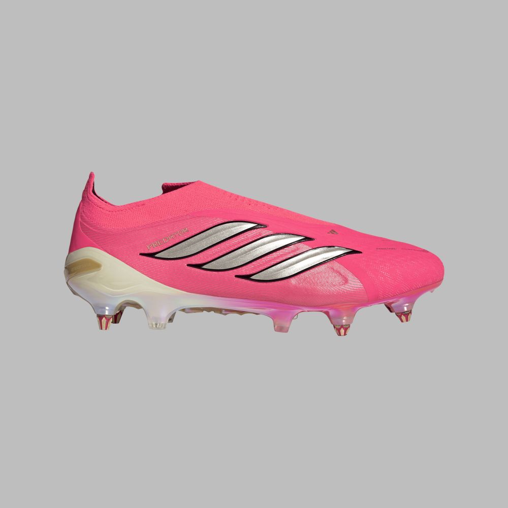 Guayos adidas Hombre Predator Elite Laceless SG - Rosado