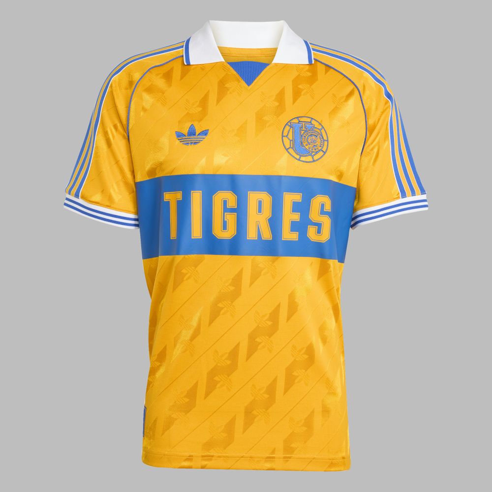 Camiseta adidas Hombre Aniversario Tigres UANL - Amarillo