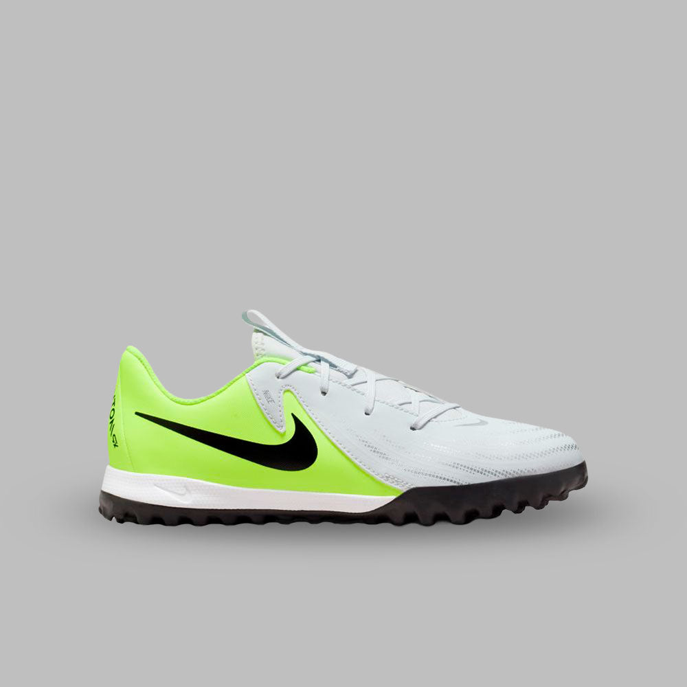 Torretin Nike Kids Jr Phantom Gx II Academy TF - Plateado-Verde