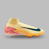 Guayos Nike Hombre Zm Superfly 10 Mbappé FG - Naranja - Rosado - Fútbol | Césped natural