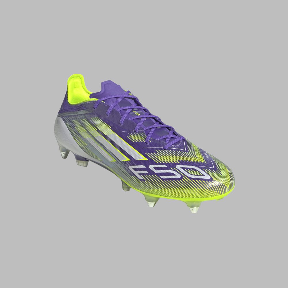 Guayos adidas Hombre F50 Elite SG - Morado/Verde