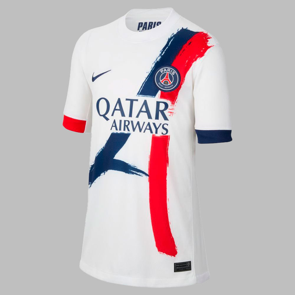 Camiseta Nike Kids PSG Y  Dri-Fit Jsy Ss Stad Aw - Blanco