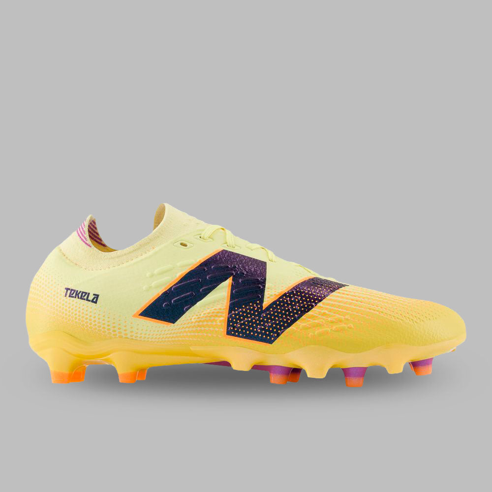 Guayos New Balance Hombre Tekela Pro Low Laced FG V4+Amarillo