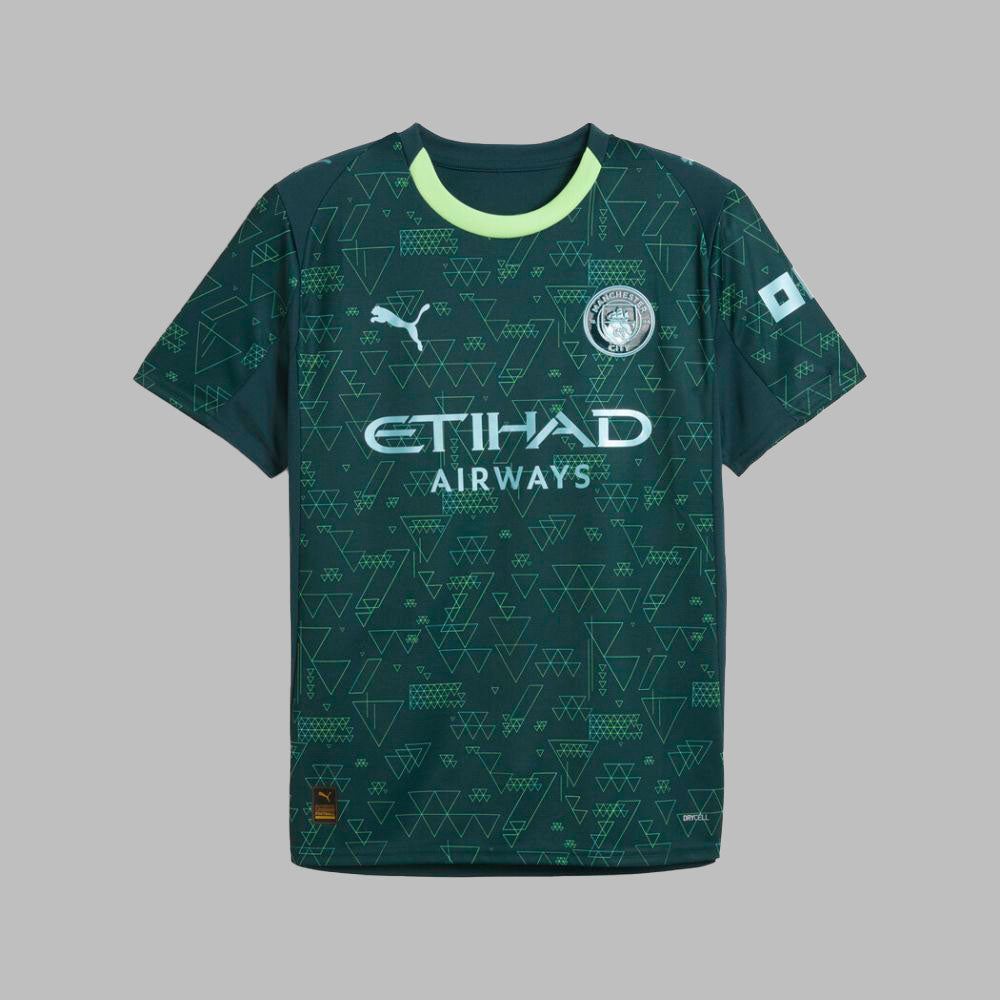 Camiseta Puma Hombre Manchester City 25/26 -Verde