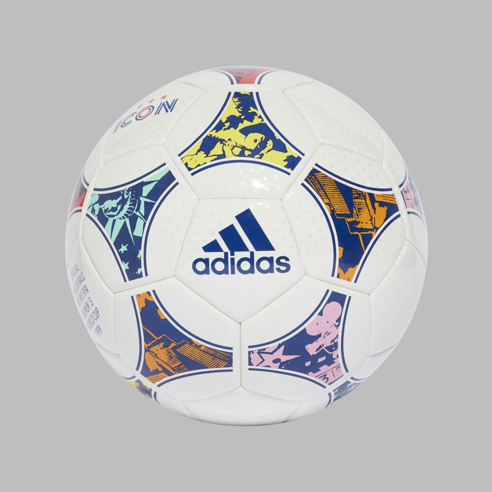 Balon adidas Icon Pro - Blanco-Multicolor