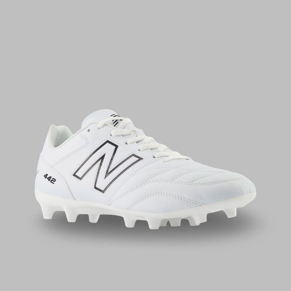 Guayos New Balance  Hombre 442 V2 Academy FG - Blanco