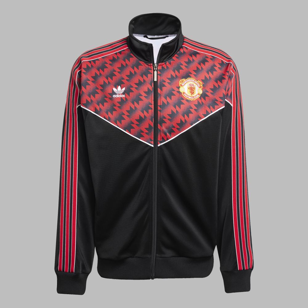 Chaqueta adidas Hombre Manchester United Track Top  - Negro