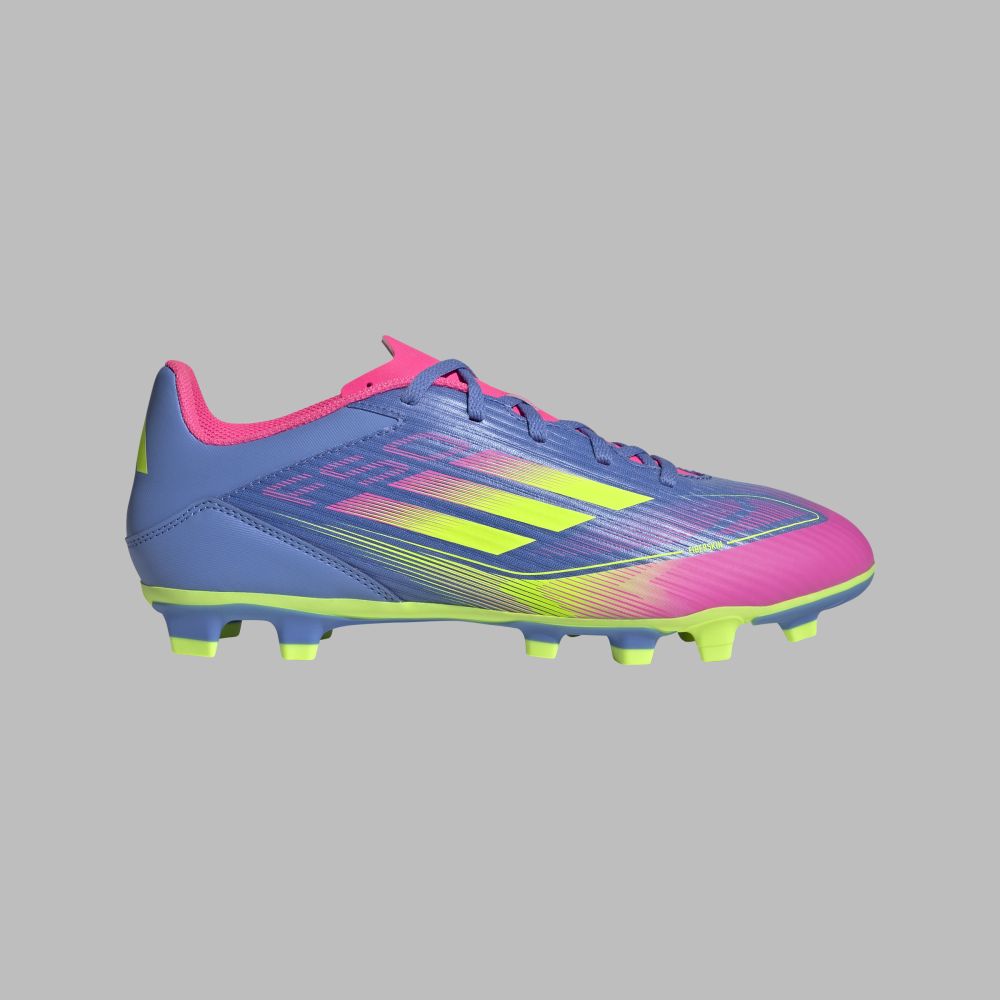 Guayos adidas Unisex F50 Club FG/MG - Azul/Multicolor