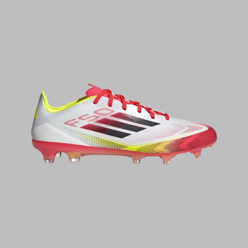 Guayos adidas Hombre F50 Pro Firm FG -Blanco-Rosado