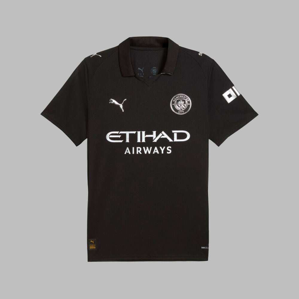 Camiseta Puma Hombre Manchester City 25/26 Visitante-Negro