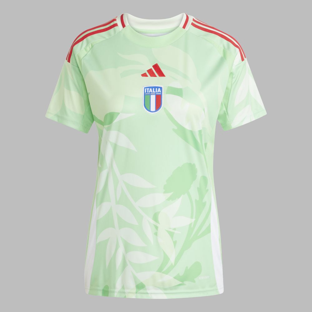 Camiseta adidas Mujer 2da Italia 25 (Equipo femenino)-Verde