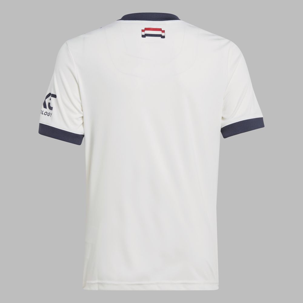 Camiseta adidas Kids 3ra Equipacion Manchester U. 24 -Blanco
