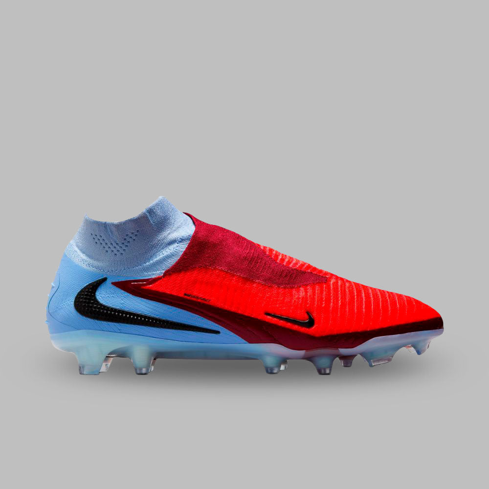 Guayos Nike Hombre Phantom 6 High Elite FG - Rojo/Azul