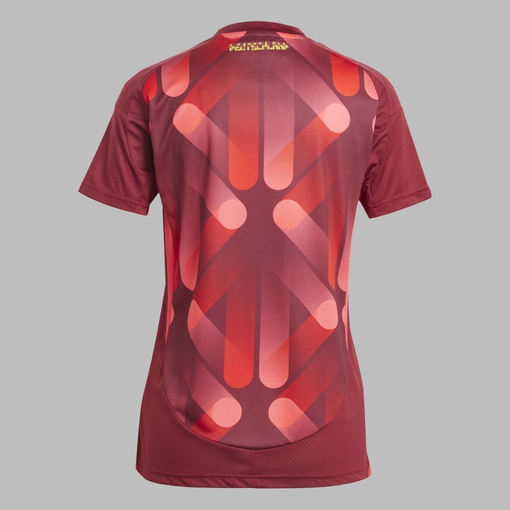 Camiseta adidas Mujer 2da Alemania 25 (Equipo femenino)-Rojo
